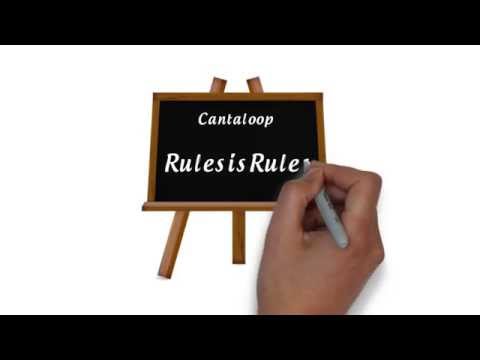 Cantaloop - Rules is Rules (Lyric Video)