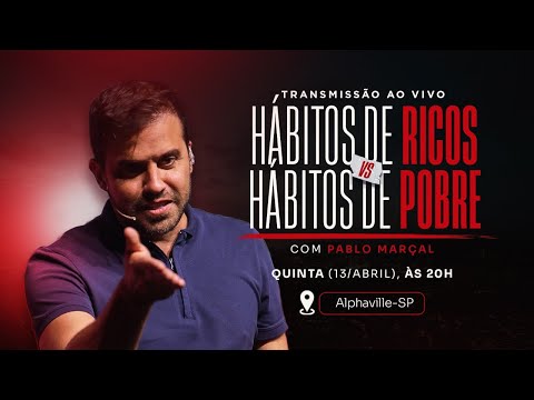 , title : 'Hábitos de ricos X Hábitos de pobres | 13/04 às 20:00'