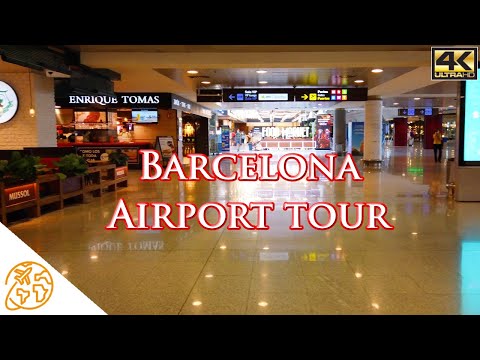 Aeroporto de Barcelona BCN Espanha Travel Tour Josep Tarradellas Barcelona El Prat Aeropuerto