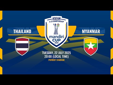 LIVE | Thailand vs Myanmar | #MandiriCup2025