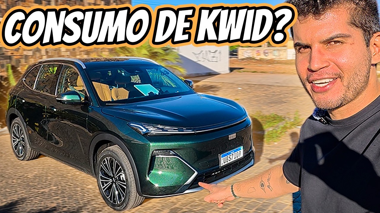 Consumo do Geely EX5 EM-i na cidade, é econômico mesmo?