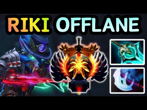 🔥 RIKI OFFLANE INVISIBLE CHAOS ALL GAME | DOTA 2 GAMEPLAY 🔥