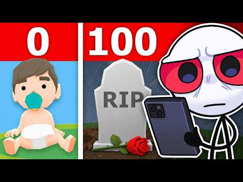 I played (and beat) 100 Years Life Simulator