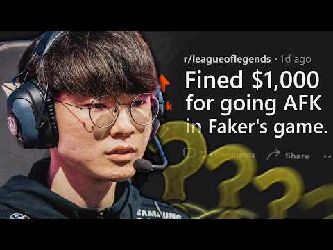 How ANOTHER Player was Fined For Trolling Faker in League of Legends