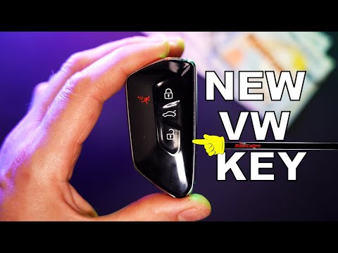 Volkswagen Key Fob VW -- How to Change Battery