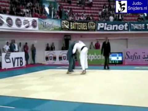 Judo 2009 Tunis: Jaballah (TUN) - Toelzer (GER) [+100kg].