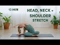 13 Minute Pilates Stretch For Head Neck And Shoulders Good Moves Well Good