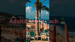 Royal Caribbean’s adults-only beach at CocoCay 🌴 #HideawayBeach #CocoCay #royalcaribbean