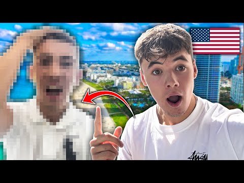 I FLEW TO MIAMI TO SURPRISE MY BROTHER!