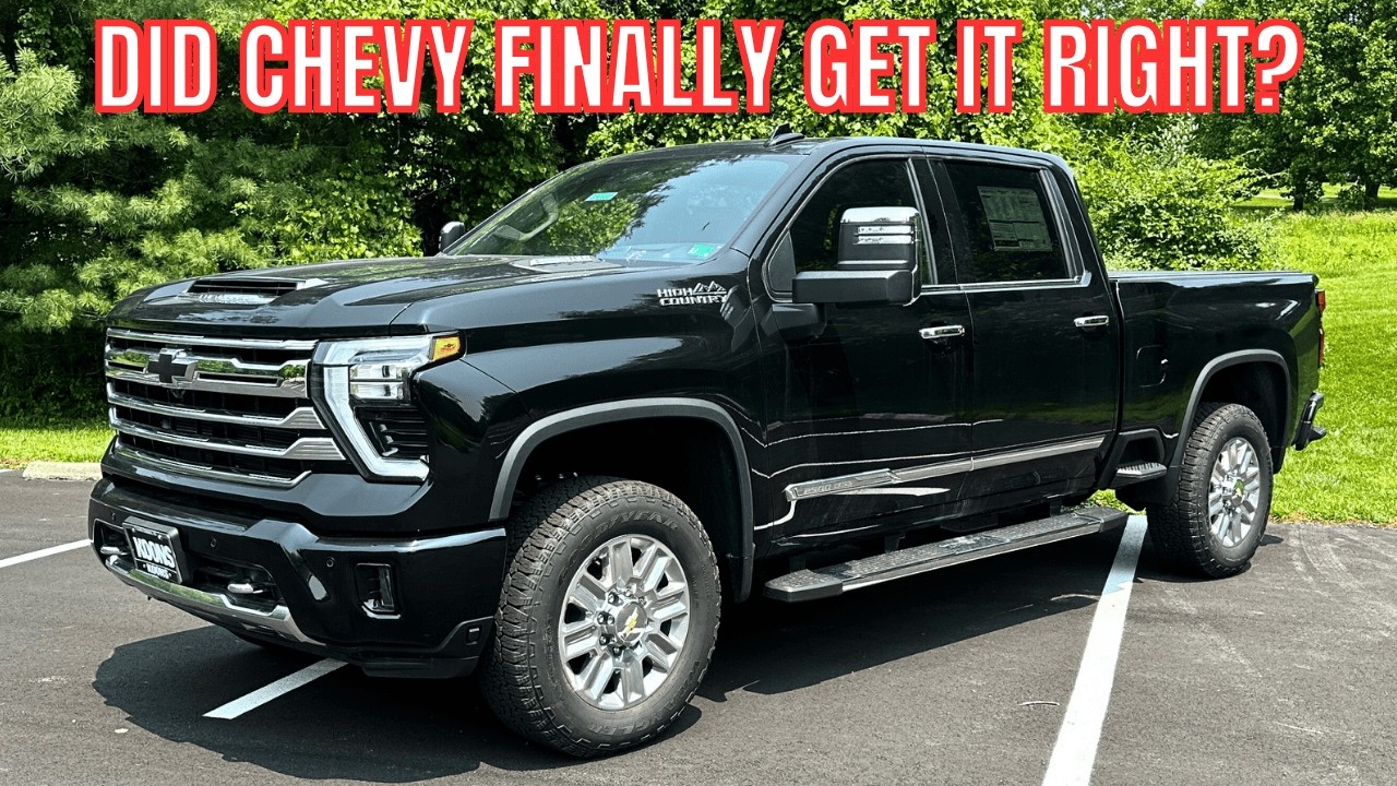 2025 Chevy Silverado 2500 High Country - BETTER Than ...