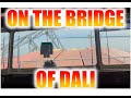 A view from the Dali's Bridge at the Baltimore Key Bridge Collapse Site.