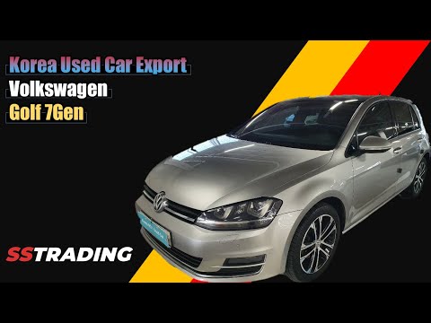 2016 Volkswagen Golf 7Gen - SSTrading Korea Used Car Exporter