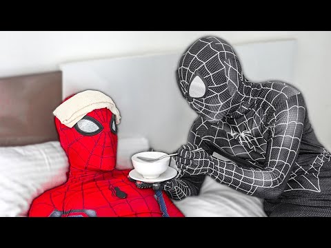Spider-Man Is Sick, And Venom Is Masterchef | Comedy Funny Video