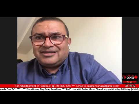 Brian Crombie Show. Canada One TV with Nizar Mawani - YouTube