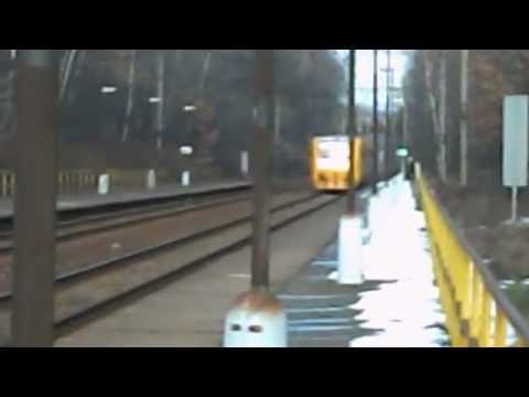 Odjezd vlaku Sp 1678 (ČD 814.176) - Chomutov město, 6. 3. 2013