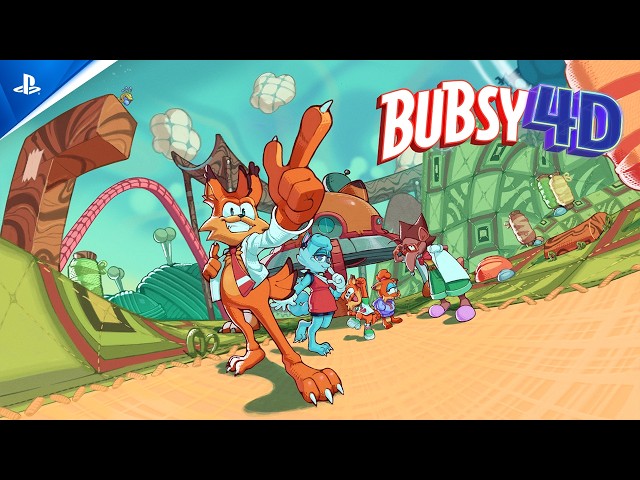 تأجير Bubsy 4D على بلايستيشن 5 تدعم العربية أسلوب اللعب