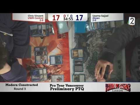 Round 3 - Vincent v Sajjad - Modern PPTQ - Pro Tour Vancouver