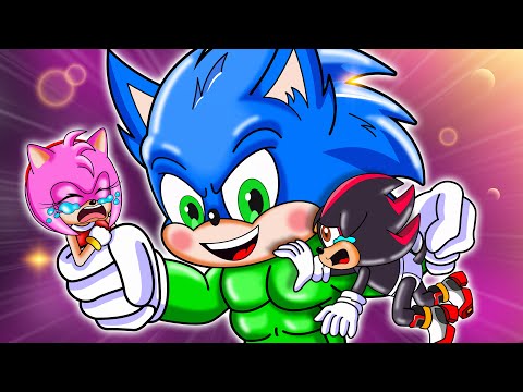 Good Sonic Vs Poor Shadow - Please Come Back To Family Sonic Hero - Sonic the Hedgehog 2 Animation