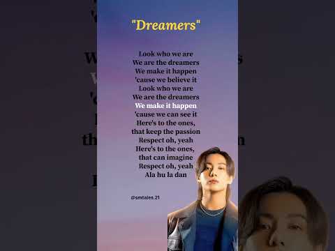 Jungkook - "Dreamers" (ft.Fahad Al Kubaisi) Lyrics (FIFA World Cup 2022) ‎⁨#lyrics #jungkook #bts