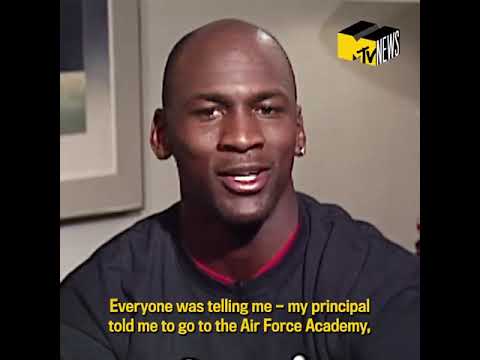 Rare Michael Jordan interview on MTV 1989