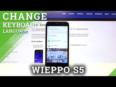 How to Add Keyboard Languages on WIEPPO S5