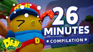 Download lagu Volcano, Komodo Dragon and  More | Nursery Rhymes Compilation | Didi & Friends English mp3