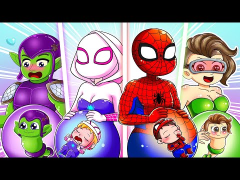 SPIDER-MAN BREWING CUTE BABY - BABY FACTORY - Marvel's Spidey and his Amazing Friends
