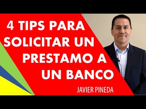 , title : 'CRÉDITO 😍 | "4 Tips para solicitar un préstamo a un banco"  | FINANZAS | con Javier Pineda'
