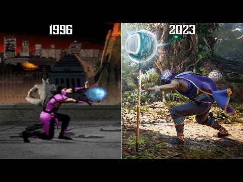 Rain "Water Bubble" Evolution - Mortal Kombat 3-12 (1995-2023) 4K