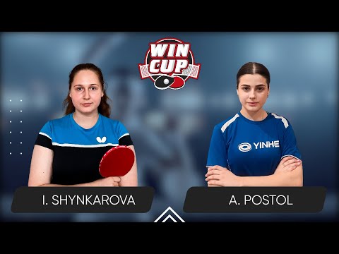 09:00 Iryna Shynkarova - Anastasiia Postol West 1 WIN CUP 18.12.2023 | TABLE TENNIS WINCUP