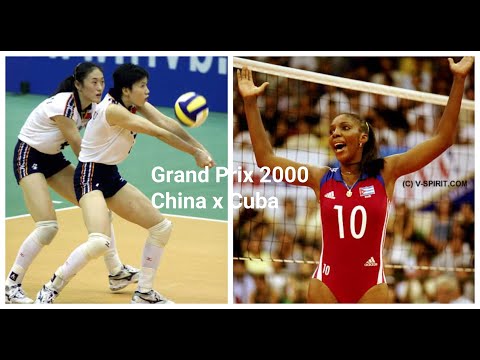 Grand Prix 2000 - China x Cuba - Semifinal - Vôlei Feminino