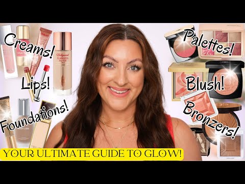 THE ULTIMATE GUIDE TO GLOWY MAKEUP | Top 3 Glowy Products in EVERY Category!
