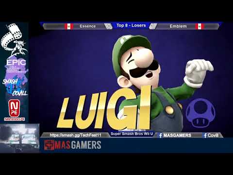 CoVill: Tech Fest XI - Top 16 Winners - Essence(Ryu,ike,cloud) vs Emblem(Luigi)