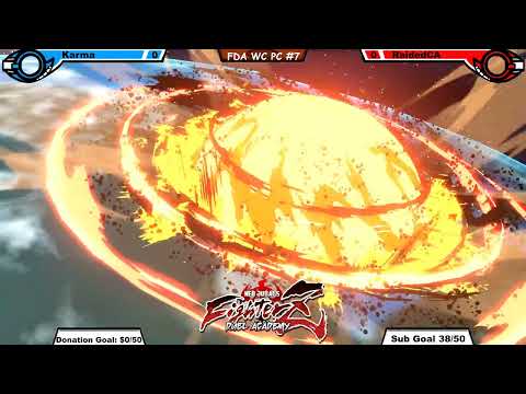[DBFZ] [PC] FDA WC #7 | Karma vs RaidedCA