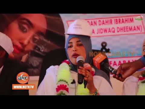 Qabribayax: Guddoomiyaha G.Haweenka ee Ururka Dulmi diid oo la soo dhaweeyay Qabribayax: Guddoomiyaha G.Haweenka ee Ururka Dulmi diid oo la soo dhaweeyay