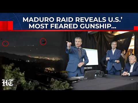How America's Night Stalkers Flew Through Deadly Defenses In Caracas, US' MH-60M DAP In Action