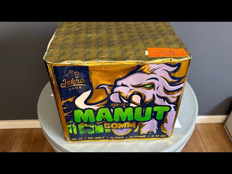 Mamut : Iskra Line : 25 Shots : 1000 Gram : 50mm : Funke Fireworks