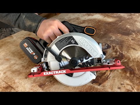Worx EXACTRACK Circular Saw / WX530.9 / Unpacking & Performance
