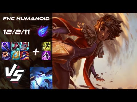 Fnatic Humanoid MID Taliyah vs Xerath - EU Grandmaster Patch 25.S2.3