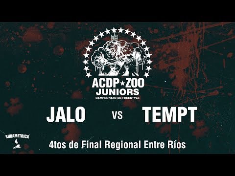 JALO vs TEMPT - 4TOS DE FINAL ACDPZoo Juniors 2017 Regional Entre Ríos