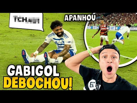 GABIGOL DEBOCHA DA TORCIDA DO FLAMENGO NA VOLTA PRO MARACANÃ! Flamengo x Cruzeiro