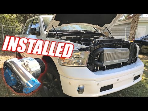 BOOSTED Ram Update: SUPERCHARGER INSTALLED!