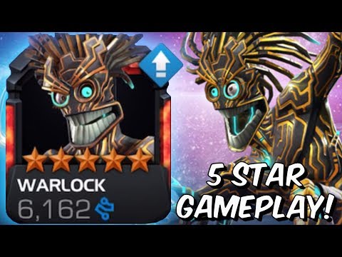 5 Star Warlock Rank Up & Gameplay! - Marvel Contest of Champions