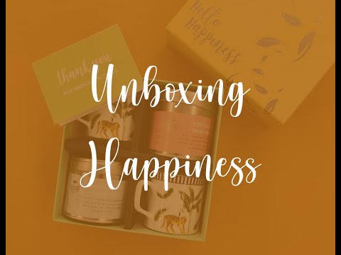 Unboxing The Tea Shelf Gift Box
