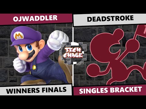 Tech Chase 12: Winners Finals - Ojwaddler (Mario) Vs Deadstroke (G&W) SSBU Singles