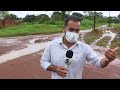 Dia de muita chuva em Rolim de Moura, porém até o momento o Rio não transbordou no bairro Beira Rio