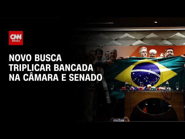 Partido Novo busca triplicar bancada na Câmara e no Senado | CNN 360°