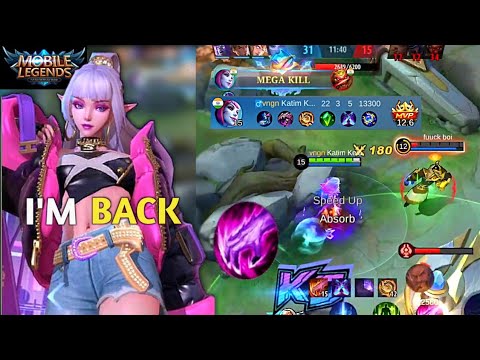 SELENA HYPER/JUNGLE IS BACK !! 🔥💯 | INSANE BURST DAMAGE | S.T.U.N GAMEPLAY 2022 | MOBILE LEGEND