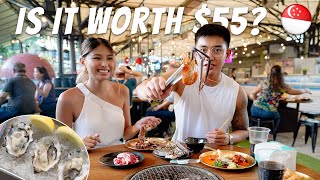 $55 SEAFOOD BBQ BUFFET IN SINGAPORE! WORTH IT? 🇸🇬