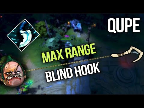 Qupe God of Pudge in Pubs?! EPIC Blind Hooks Gameplay Compilation - Dota 2